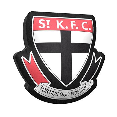 St Kilda Saints Logo Cushion