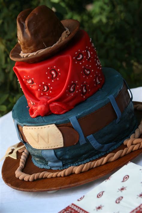 the cake box girls: Cowboy Birthday Cake