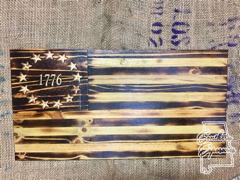 Wooden Betsy Ross American Flag Distressed Wood Flag Wood - Etsy