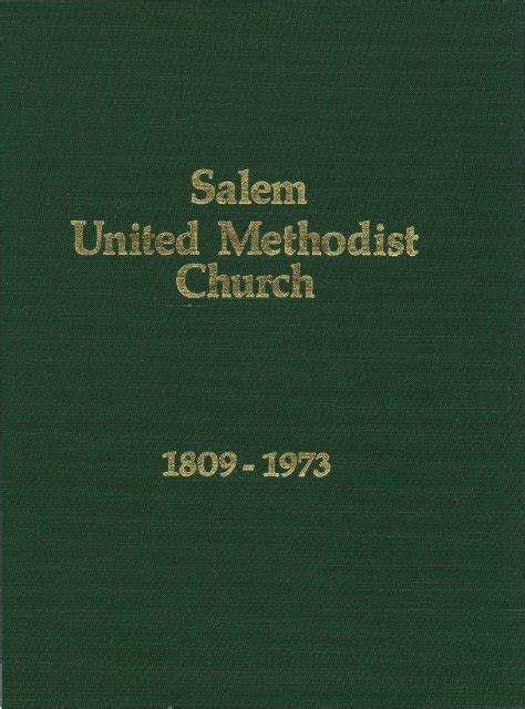 Salem United Methodist Church, 1809-1973 - North Carolina ...