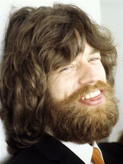 Beard Like Jagger: These Photographs From the 1970s Show Bearded Mick ...