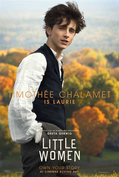 little-women-timothee-chalamet-laurie-character-poster- Grazia