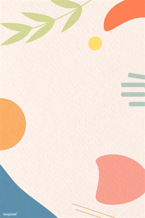 Abstract botanical pattern background vector | premium image by rawpixel.com / nunny #vector ...