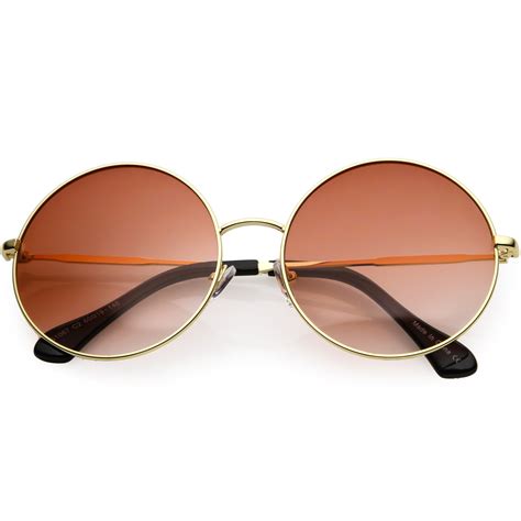 Trendy Round Fashion Sunglasses - zeroUV