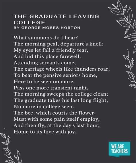 Farewell Poems For Seniors