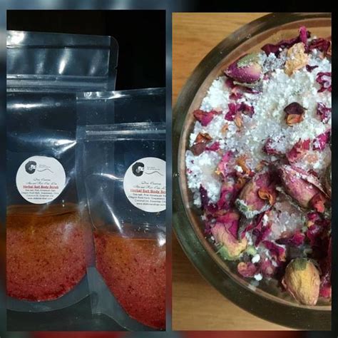 Herbal Salt Body Scrub – Diva Creations Skin and Hair Care Line