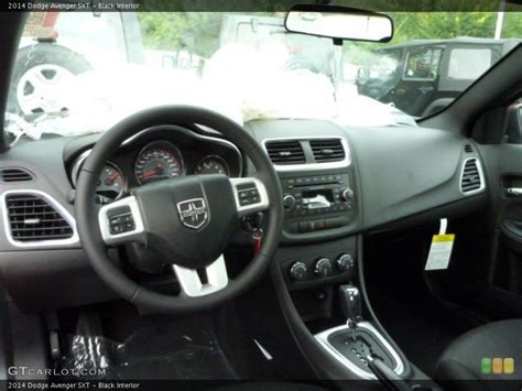 Black Interior Dashboard for the 2014 Dodge Avenger SXT #85111922 ...