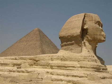 Ancient Sphinx Of Giza