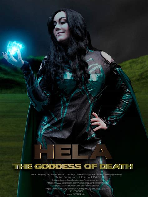 Hela Cosplay Poster: That's not bad by Joran-Belar on DeviantArt