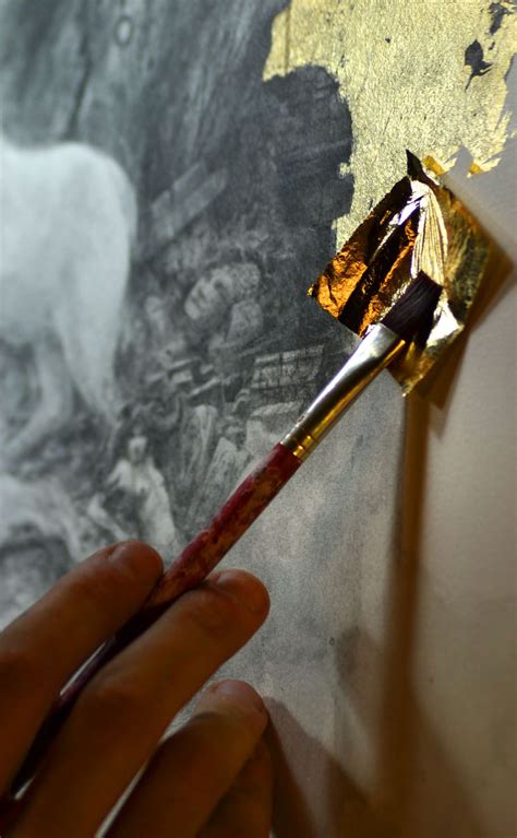 Painting with gold foil would be awesome! (с изображениями ...