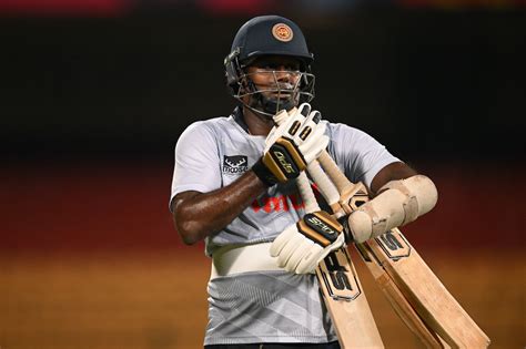 Angelo Mathews at batting practice in Bengaluru | ESPNcricinfo.com