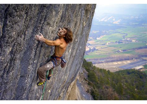 Download Topless Man Rock Climbing Wallpaper | Wallpapers.com