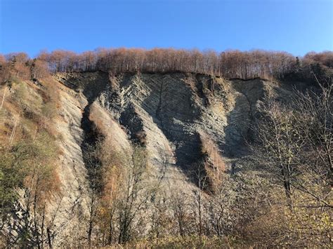 Premium Photo | Autumn mountains of ukraine and blue sky