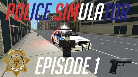 Police Simulator! I AM THE LAW! Roblox - YouTube