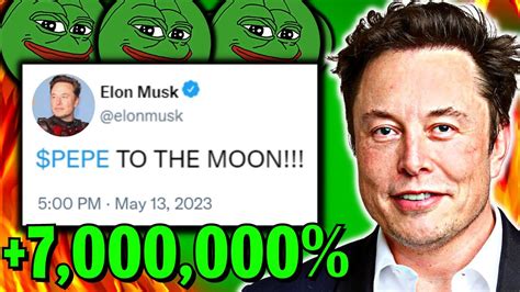 ELON MUSK JUST BOUGHT PEPE! PEPE COIN TO $1 CONFIRMED - PEPE COIN NEWS TODAY - YouTube