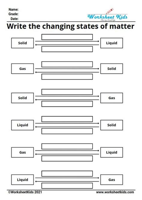 5th Grade Worksheets, Printable Worksheets, Free Printables, States Of ...