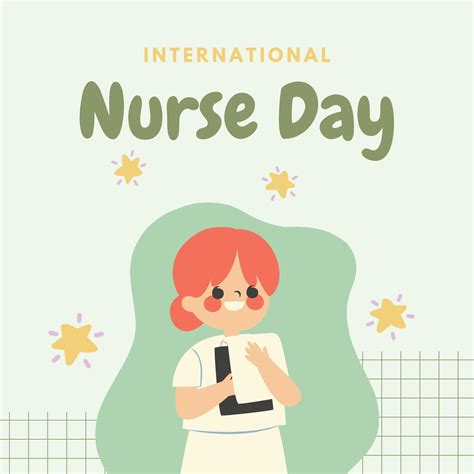 A poster for international nurse day 22959079 Vector Art at Vecteezy