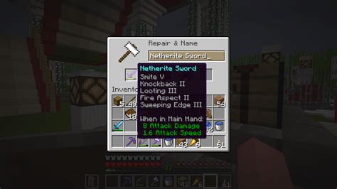 Sharpness 4 can't be on Enchanted Netherite Sword why? : r/Minecraft