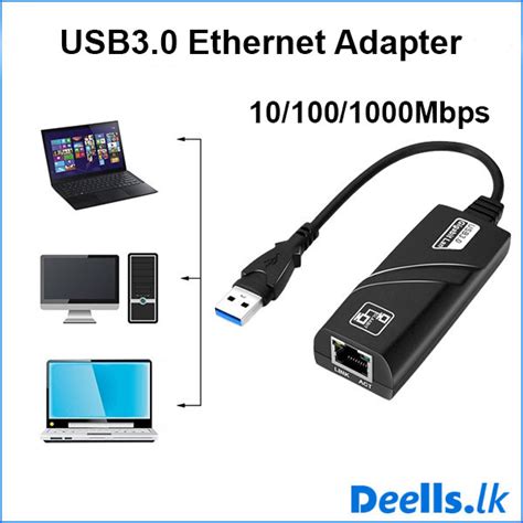 USB3.0 Gigabit Ethernet Adapter - Deells.lk (Sri Lanka)