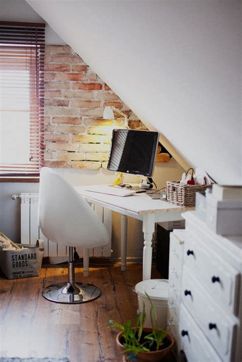 Brick Wall Home Offices That Will Make You Say Wow - Top Dreamer