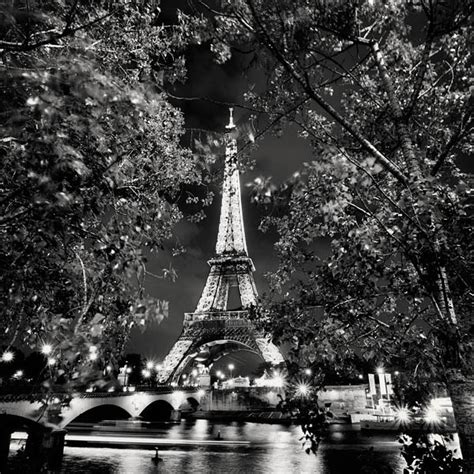 Black and White, Night City Landscape - 1001Best Wallpapers
