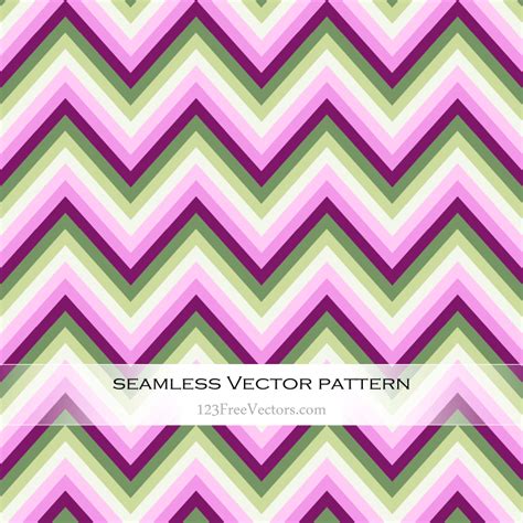 Colorful Zig Zag Pattern Background Download