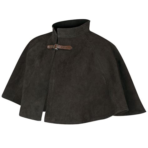 Colin Suede Shoulder Cape - MY100147 - LARP Distribution