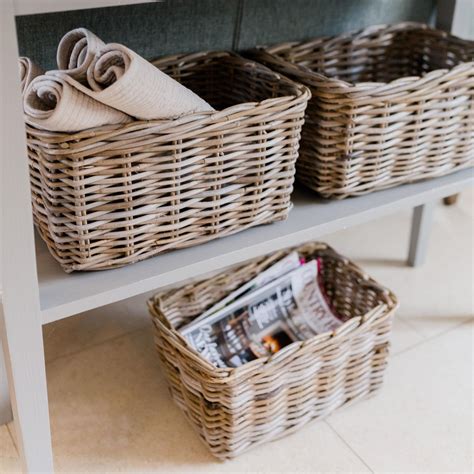 Rattan Shelf Basket