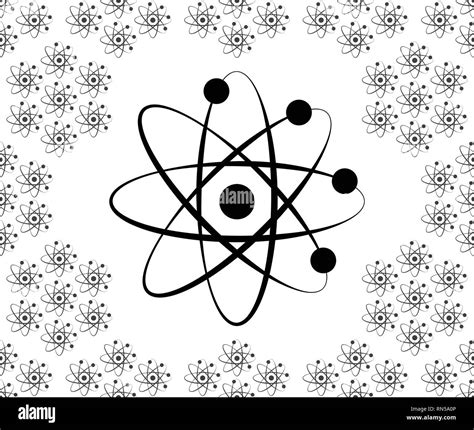 Simple atom icon hi-res stock photography and images - Alamy