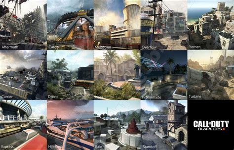 cod black ops maps | Elite update has now also revealed all 14 Black Ops 2 multiplayer map ...