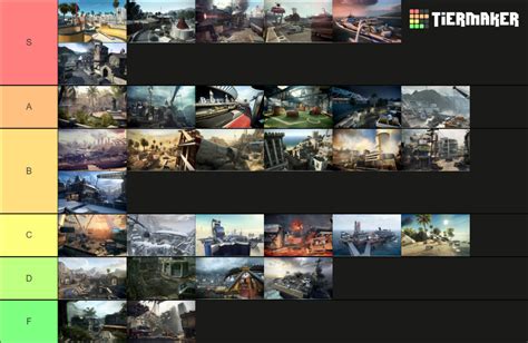 Call of Duty Black Ops 2 Multiplayer Maps Tier List (Community Rankings) - TierMaker