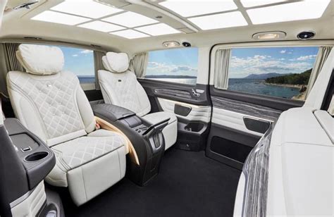 This Modified Luxurious Mercedes V-Class Van Is A Private Jet On Wheels