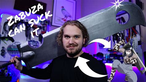 Diabolical Props - Making The Executioner's Blade from Naruto - YouTube