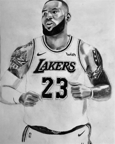 LeBron James Drawing!!! by Bigken20 on DeviantArt