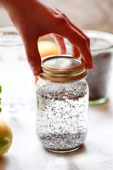 Chia Seeds in Water - How to Make a Chia Seed Drink