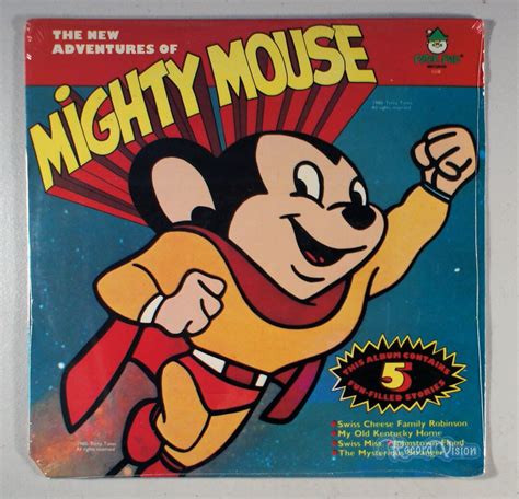 Mighty Mouse the New Adventures of 1980 SEALED Vinyl LP - Etsy