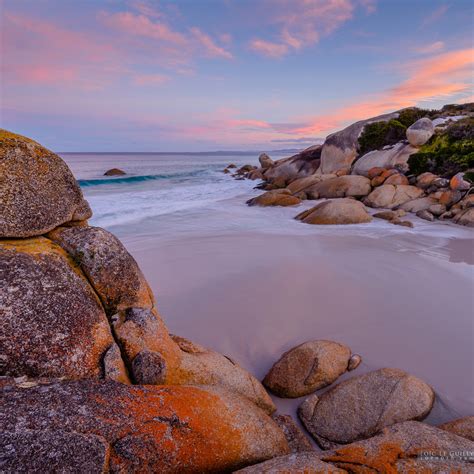 Bay of Fires sunset - Tasmania 360