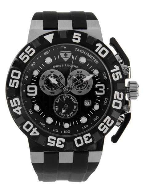 Swiss Legend | Black Wrist Watches for Men | Lyst