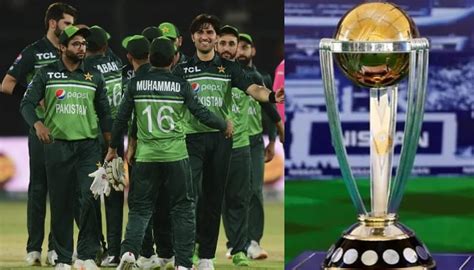 Pakistan's schedule for ICC World Cup 2023 confirmed - International - geosuper.tv