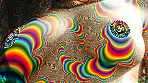 Trippy Acid Wallpaper 63 Images - Rainbow Village (#2980768) - HD Wallpaper & Backgrounds Download