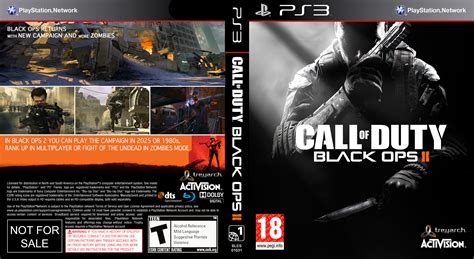 Call Of Duty Black Ops 2 PlayStation 3 Box Art Cover by TheOnlySniffy