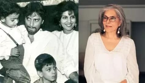 Zeenat Aman shares unseen photo with both sons a