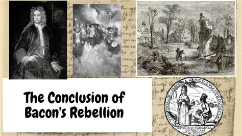 Bacon's Rebellion Was Quelled By The Arrival Of at Melissa Frink blog