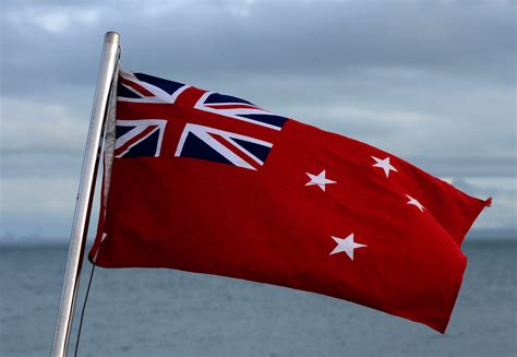 New Zealand Red Ensign | Waitemata, New Zealand | Flickr