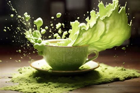 Splash Green Tea Stock Illustrations – 1,620 Splash Green Tea Stock ...