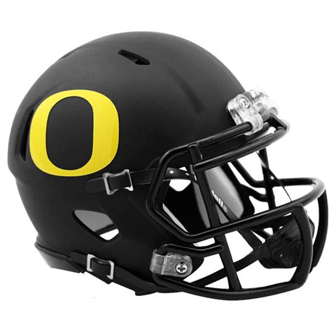 Oregon Ducks Black Riddell Speed Mini Helmet – The Speedy Cheetah