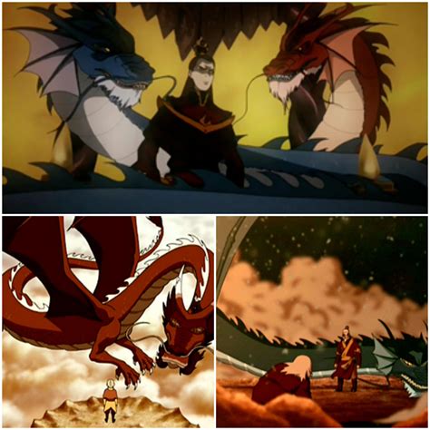 I really never realised how the Two Dragons in Zuko's nightmare was suppose to represent Avatar ...