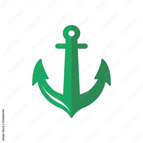 icon logo anchor sailor symbol vector Stock Vector | Adobe Stock