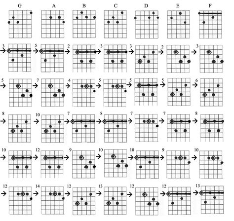 All chords guitar chart - npwery