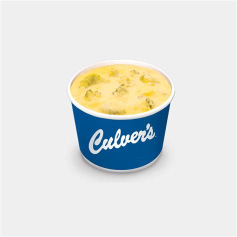 Broccoli Cheese Soup (nutrition info, ingredients, allergen info) - Culver's menus